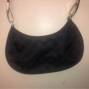 DKNY Monogram Black Handbag